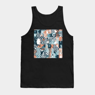 Colorful ingenuity - Abstract Mindset Seamless Pattern Tank Top